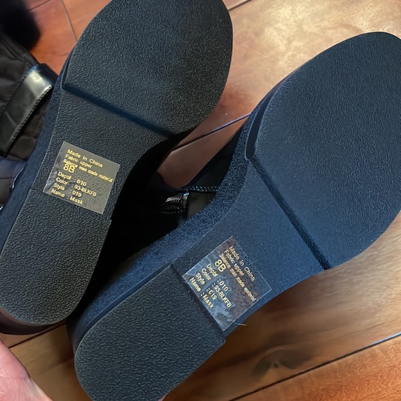 Brand New Bakers Black Wedge Snow Boot Size 8 - Picture 4 of 8